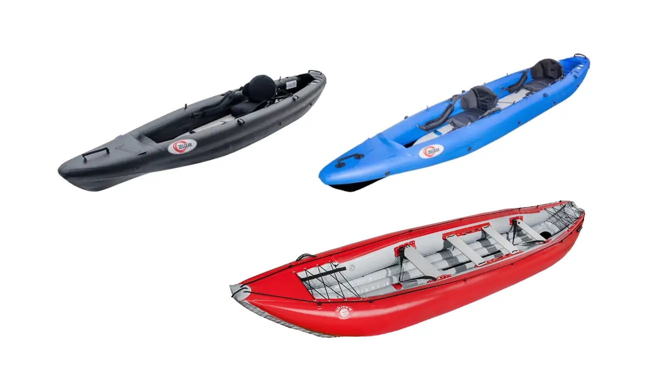 Kayak on the Traun river