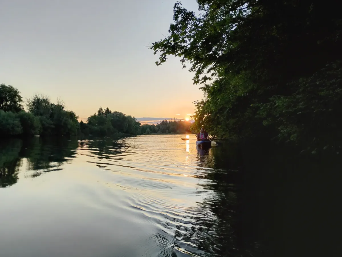 Natur pur Abenteuer auf der Traun
