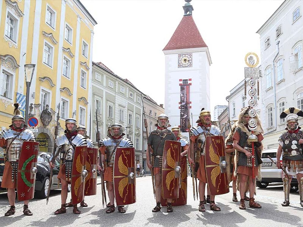 Wels – The Roman City, finish of the Ultra Tour